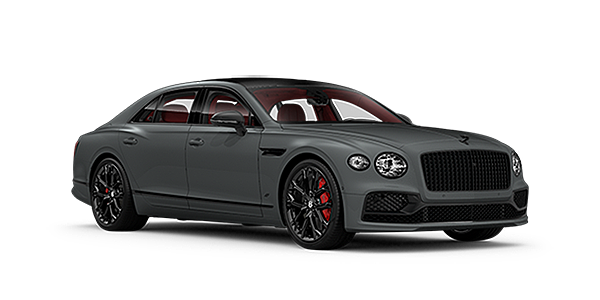 Modix Bentley Flying Spur S front three quarter in Cambrian Grey paint