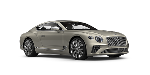 Modix Bentley GT Mulliner coupe in White Sand paint front 34